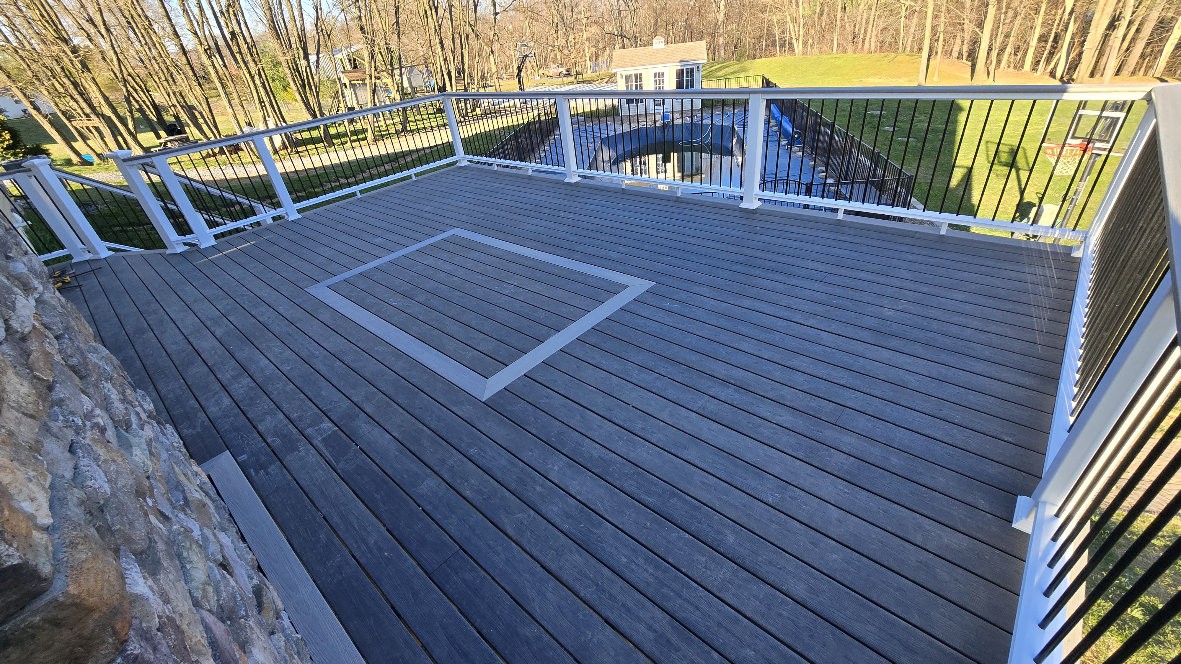 Custom Decks & Roofs project by J.BARR