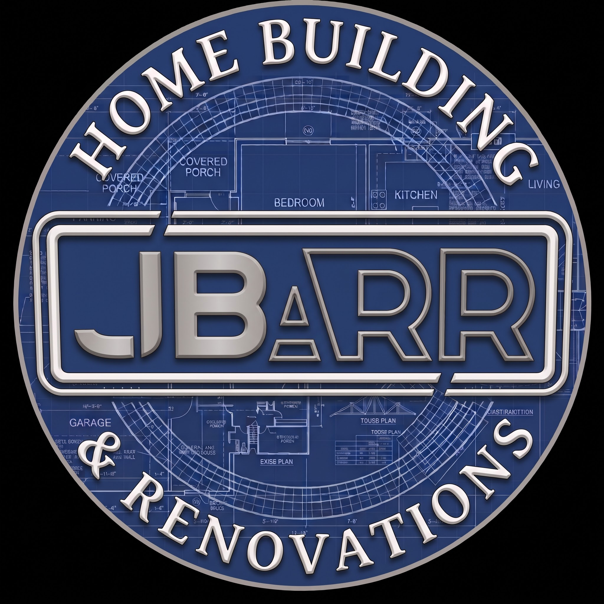 J.BARR Home Building & Renovations Blueprint Seal